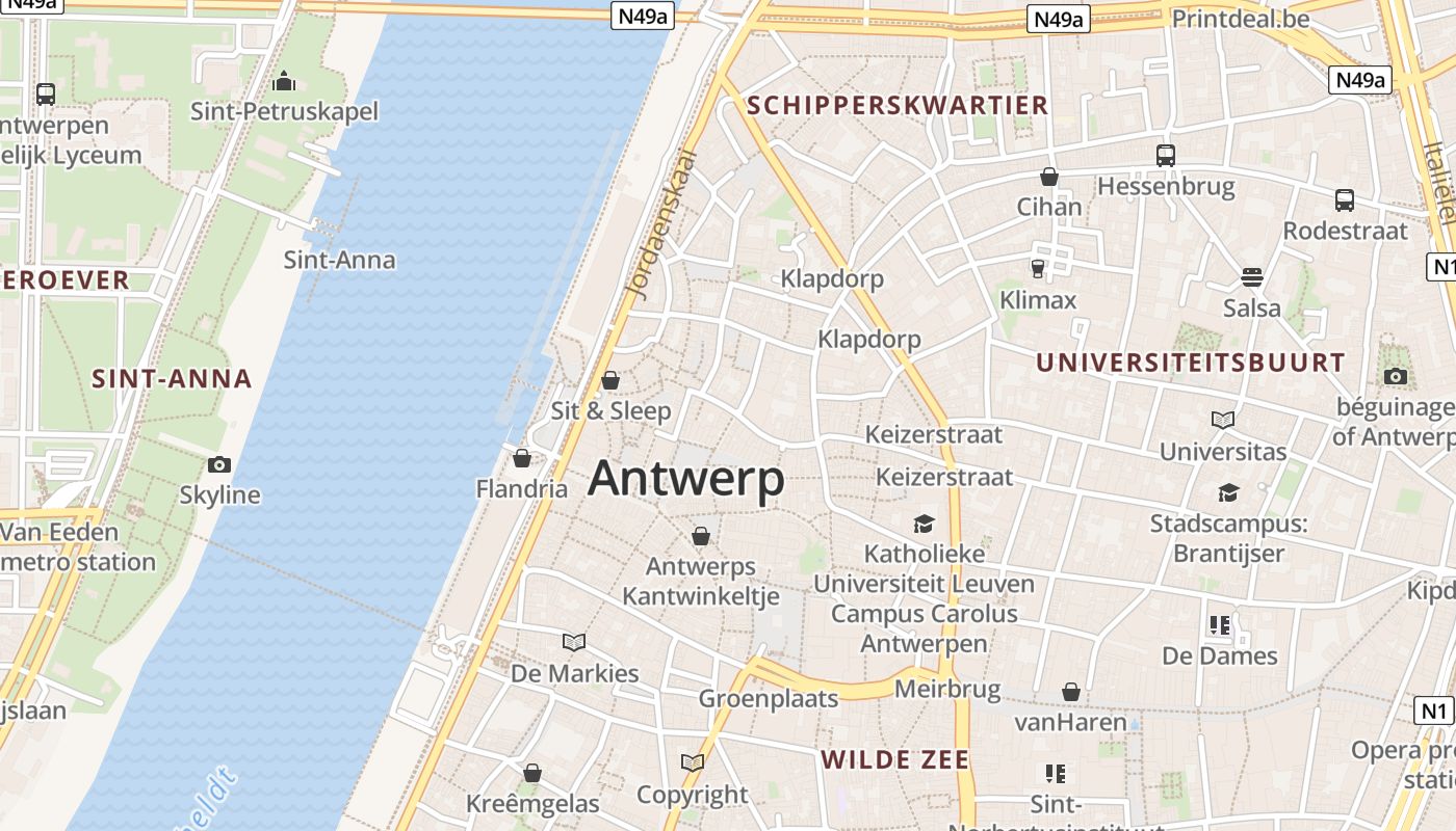 map